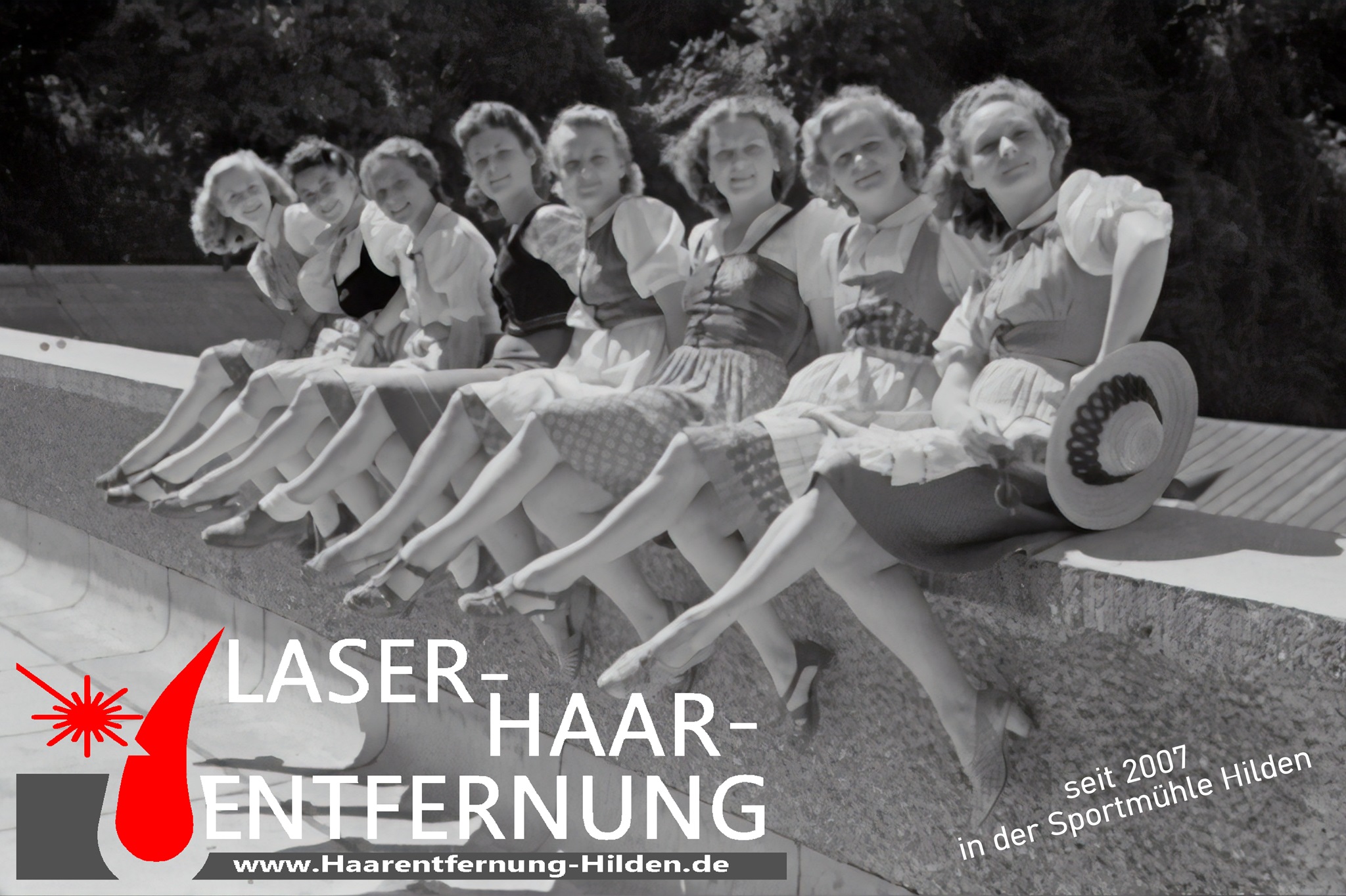 dauerhafte Laser-Haarentfernung in Hilden für Langenfeld, Erkrath, Solingen Ohligs, Düsseldorf Benrath, Garath